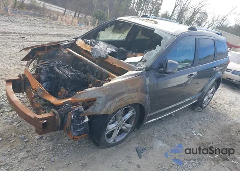 2017 Dodge Journey Crossroad из США, поврежденный, VIN 3C4PDCGB9HT648253